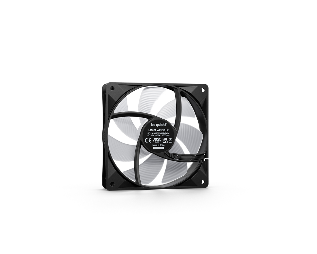 LIGHT WINGS LX | 120mm PWM 3-Pack - безшумні essential Вентилятори